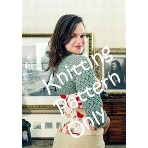 New Bonne Marie Burns Chic Knits Miss Dashwood Cardigan Sweater Knitting Pattern